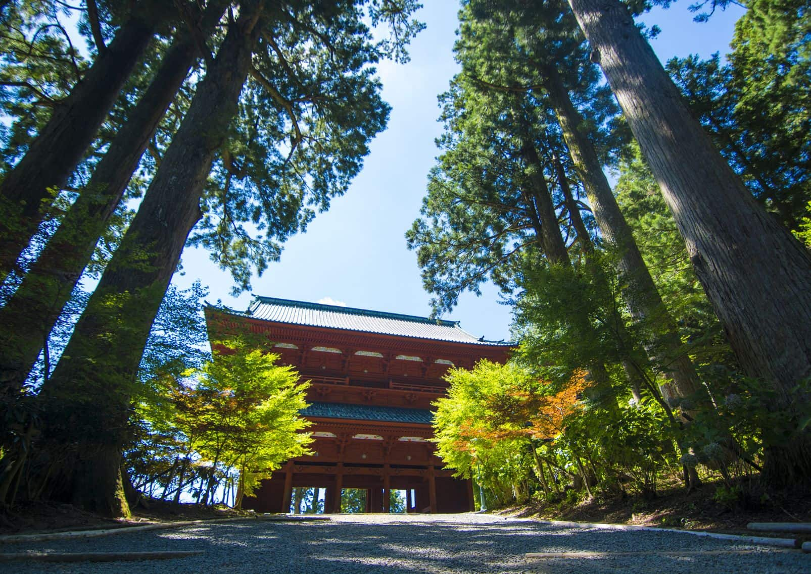 Boeddhistische tempel op de berg Koya, Japan