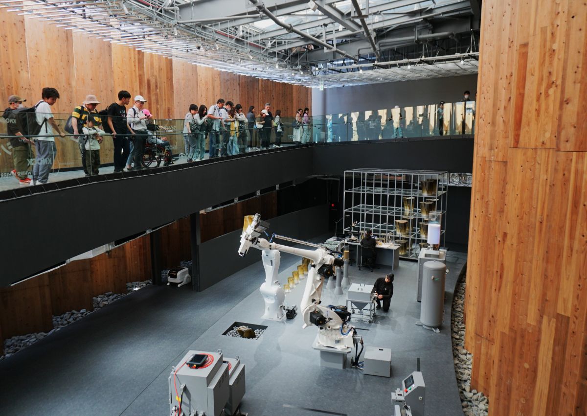 Robotica in het Japanse Paviljoen