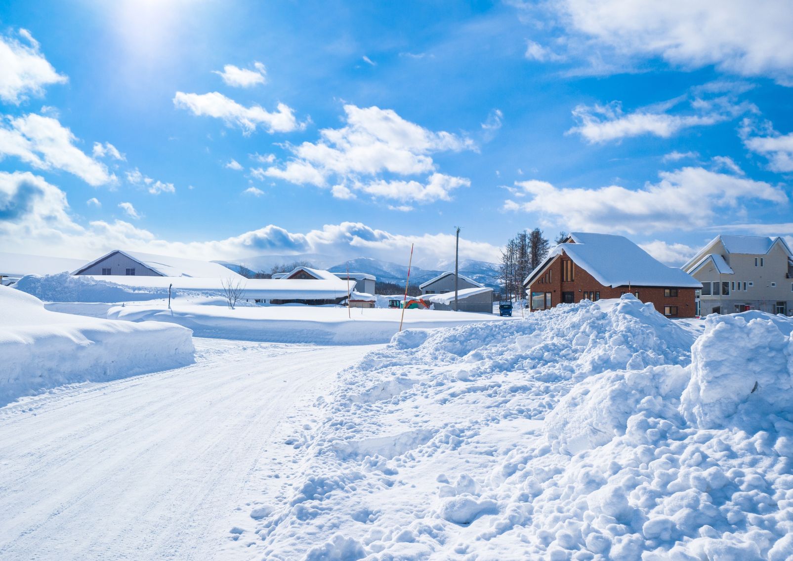 Betaalbare chalets in Niseko, Hokkaido, Japan.