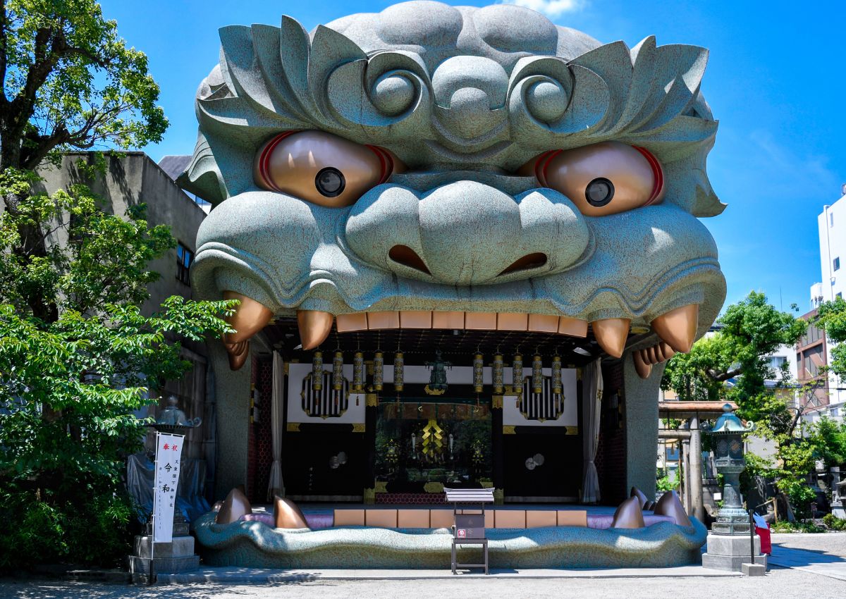 Namba Yasaka Tempel, Osaka, Japan