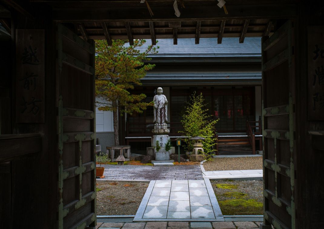 Boeddhistische tempel in Koyasan, Japan.