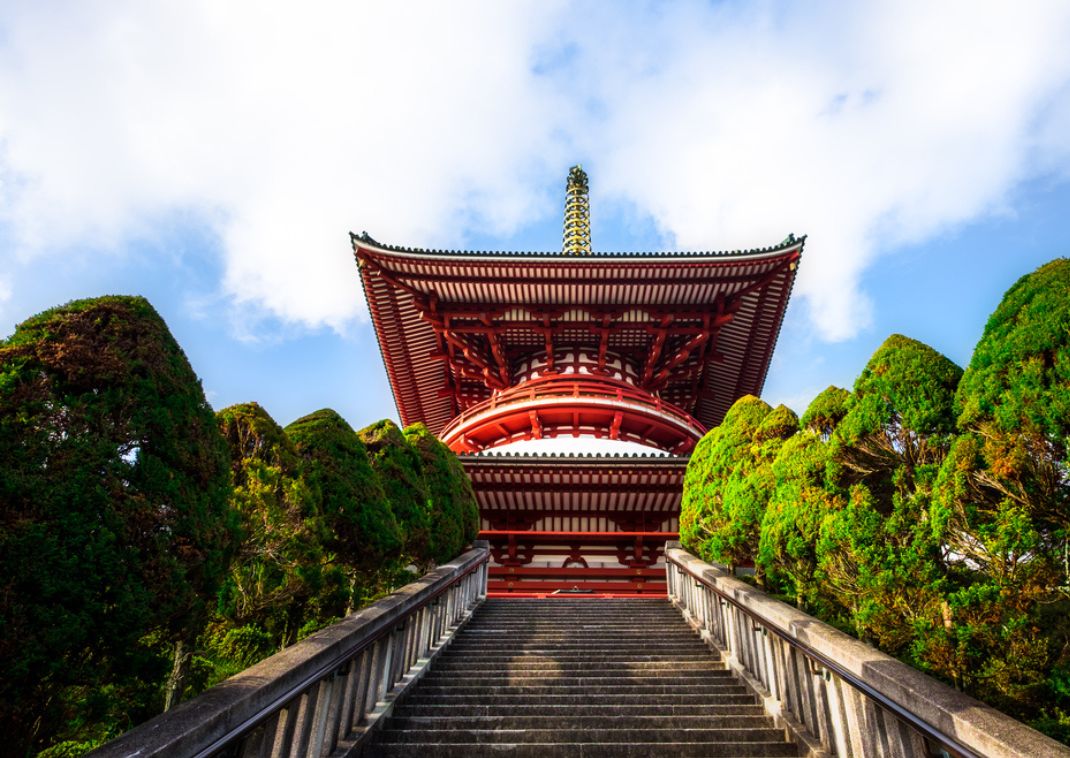 De Grote Pagode (Daito), Narita-san Sensoji Tempel