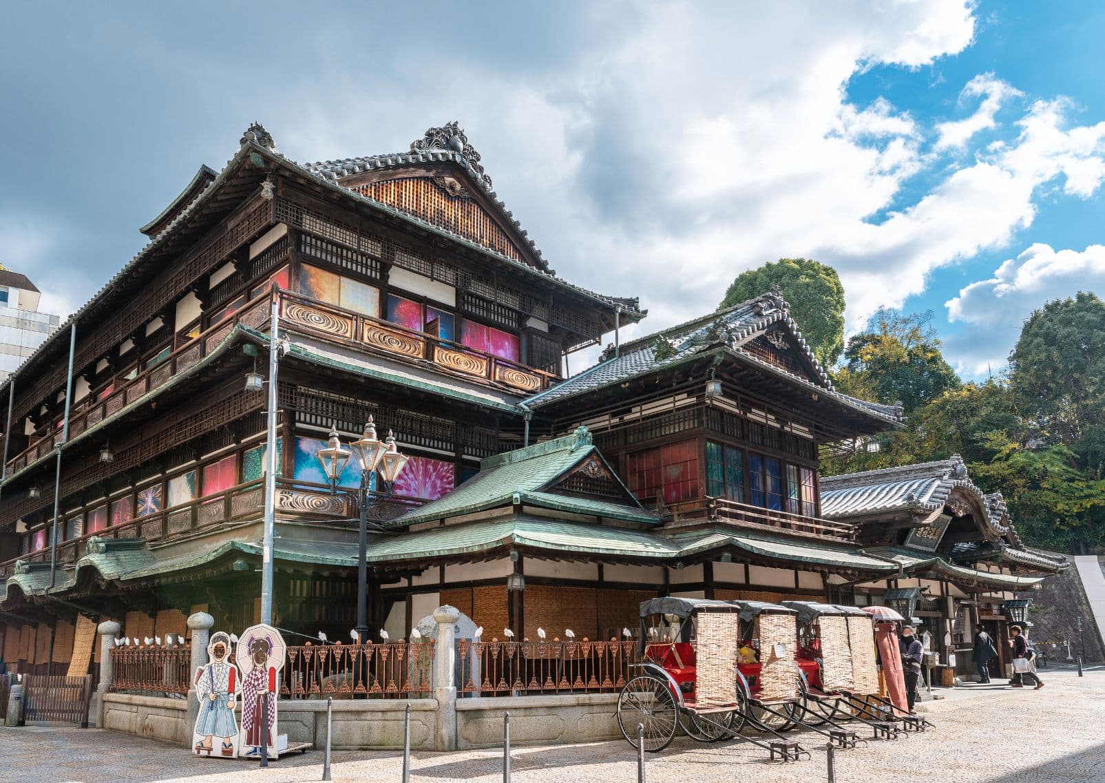 Dogo Onsen, Ehime, Japan.