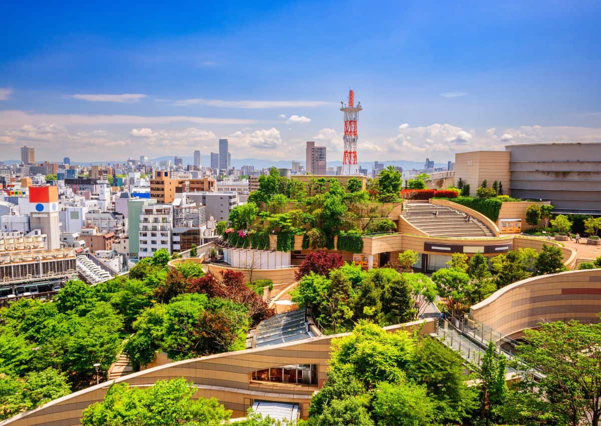 Namba Parks, Osaka, Japan