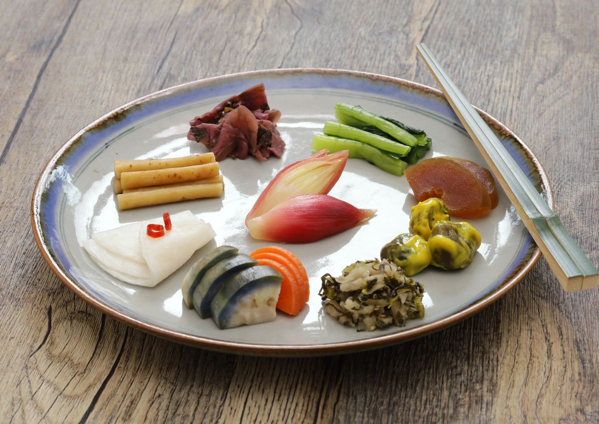 Japanse ingelegde groenten (tsukemono)