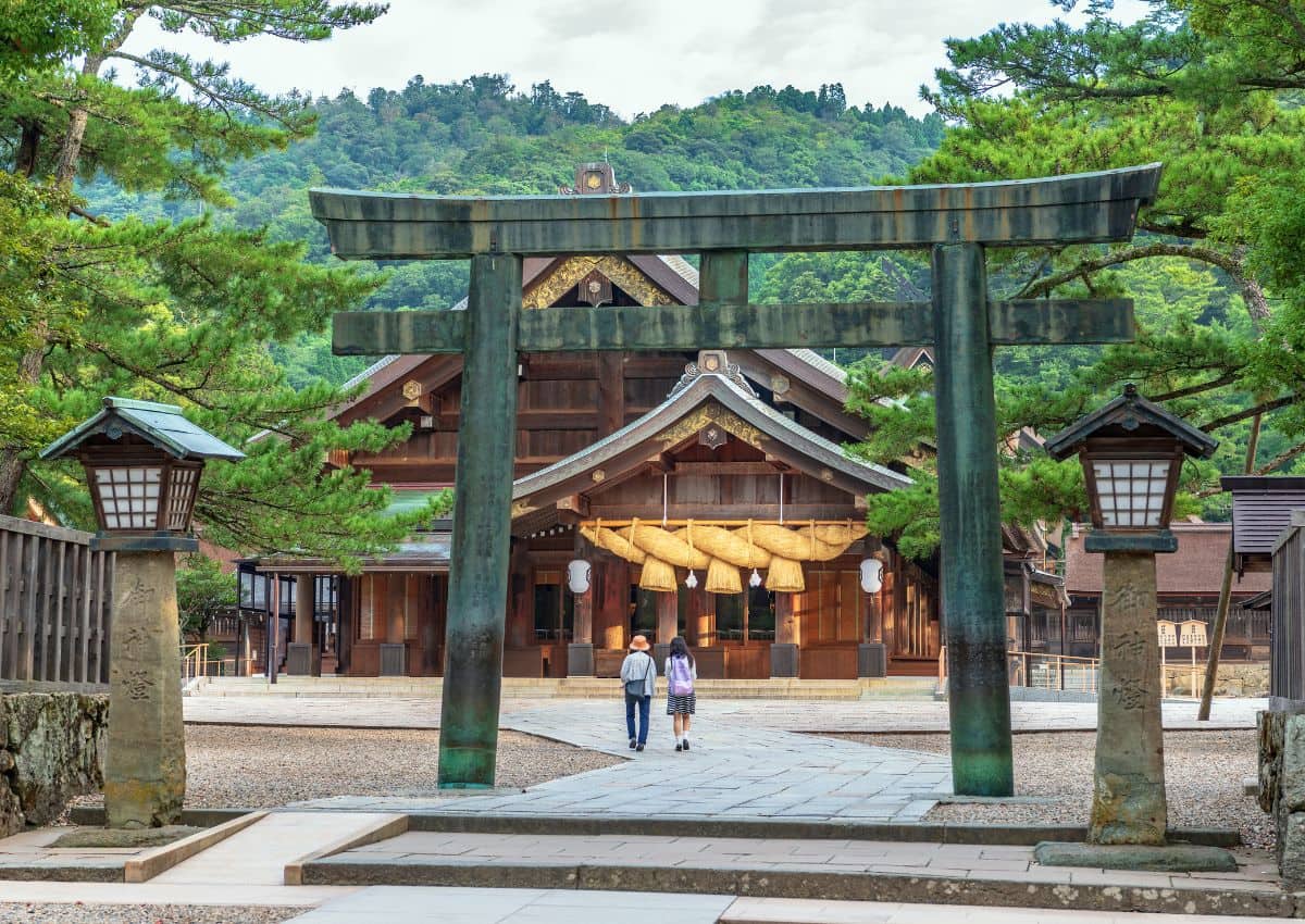 Izumo Taisha schrijn, Shimane, Japan