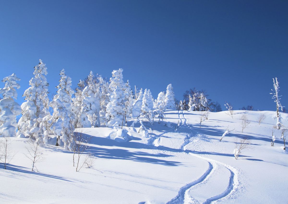 Skipiste in Appi Hachimantai, Iwate