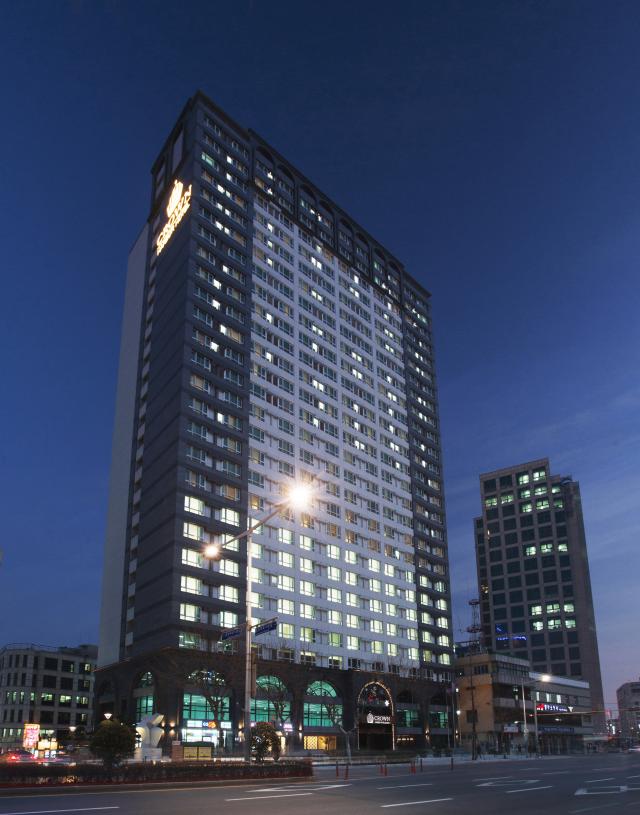 Crown Harbor Hotel Busan buiten