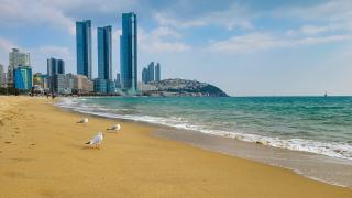 Haeundae-strand, Busan 