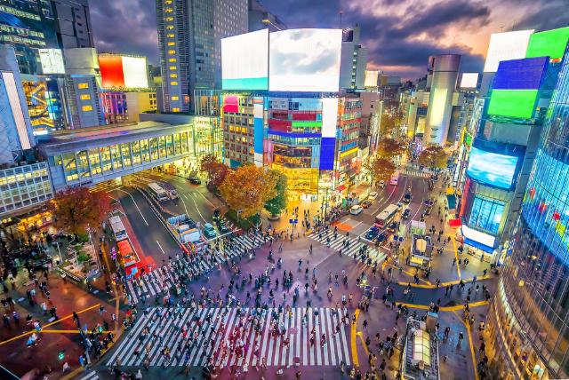 Shibuya Crossing, Tokio