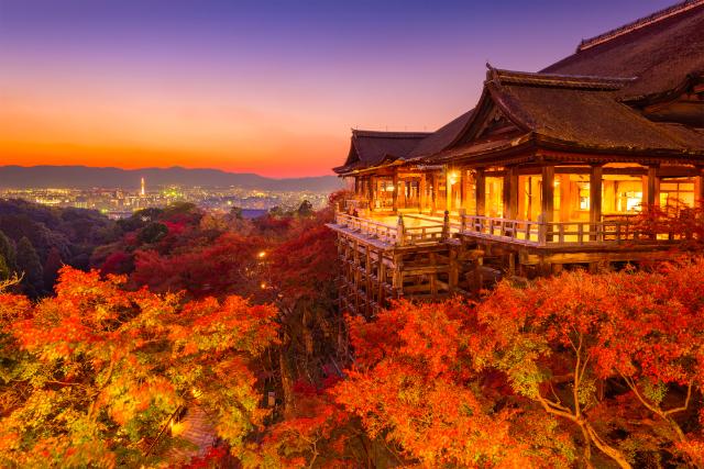 Kiyomizudera Tempel, Kyoto 