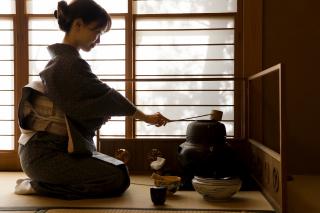 Authentieke theeceremonie in Kyoto