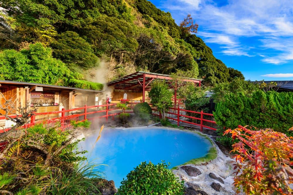 Beppu warmwaterbron, een van de 8 hellen, Kamado Jigoku