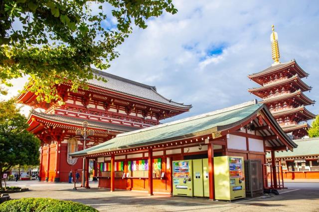 Sensoji tempel in Asakusa, Tokio