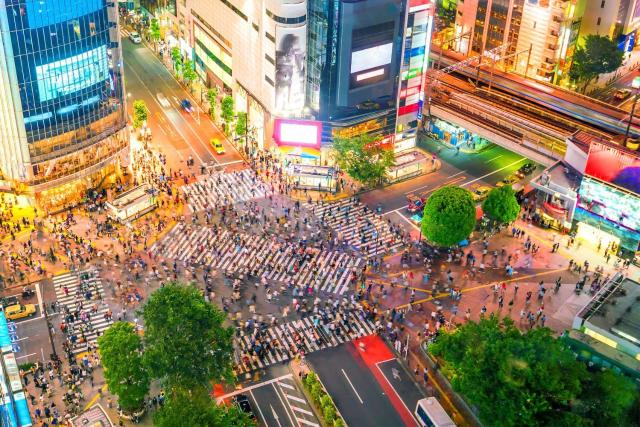 Shibuya kruising, Tokio