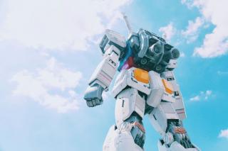 Gundam standbeeld in Odaiba, Tokio