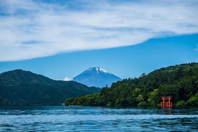 Mt. Fuji en nationaal park Hakone