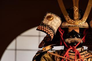 Samoerai harnas en helm, Japan