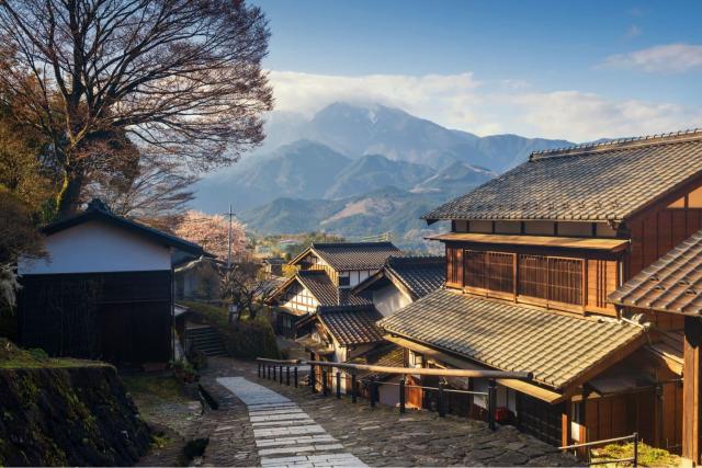 Magome, Nakasendo Weg, Kiso Vallei
