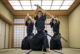 Samurai kendo praktijk