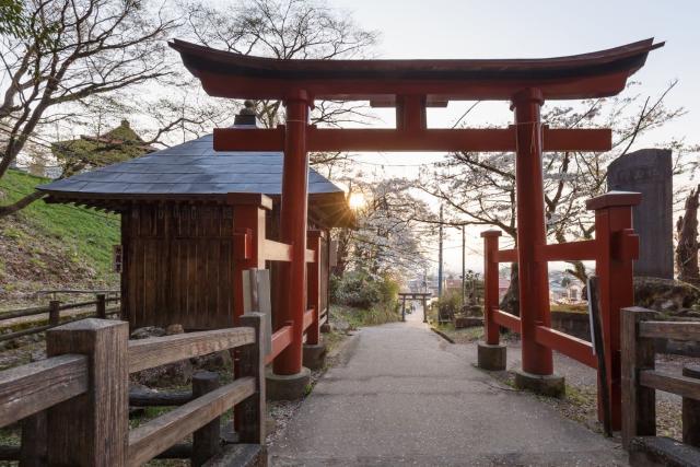 Limoriyama heuvel, Aizu-Wakamatsu