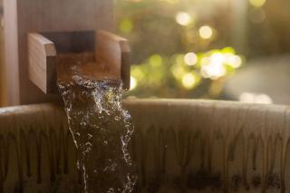 Japanse warmwaterbron, onsen
