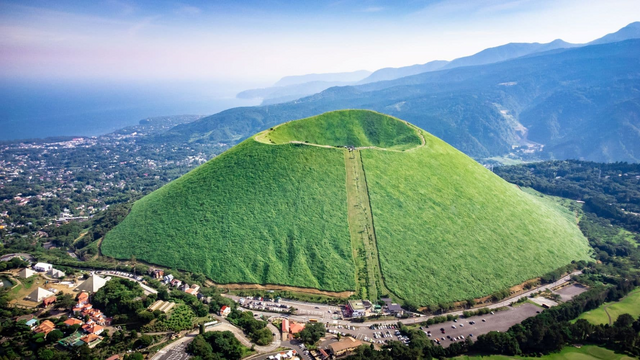 Mt Omuro, schiereiland Izu