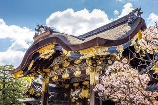 Nijo Castle in Kyoto, Japan