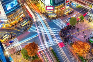 Shibuya kruising, Tokio