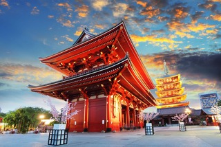 Sensoji Tempel, Asakusa, Tokio