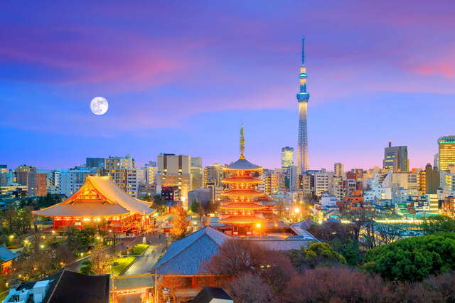 Senso-ji Tempel, Asakusa, Tokio