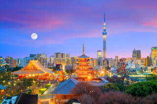 Senso-ji Tempel, Asakusa, Tokio