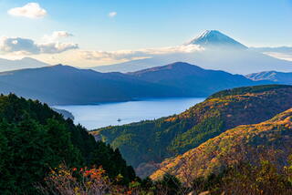 Ashimeer met Mt Fuji, Hakone