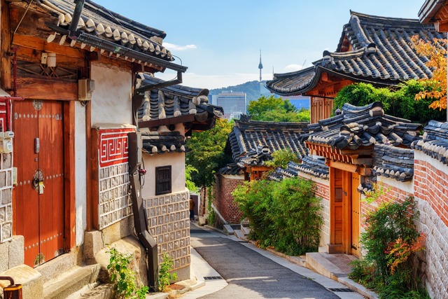Bukchon Hanok-dorp