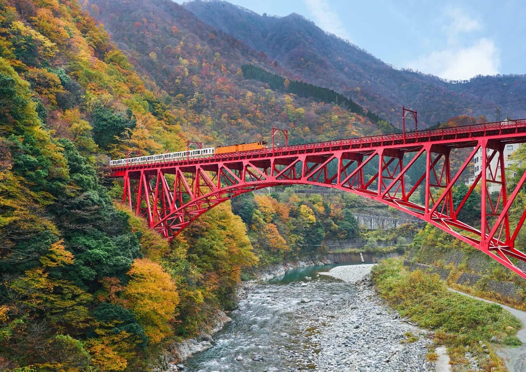 Kurobe Kloof Spoorweg