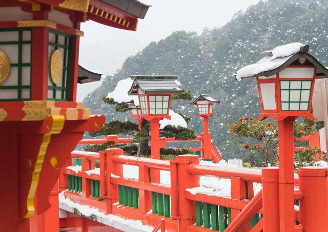 Taikodani Inari heiligdom, Tsuwano