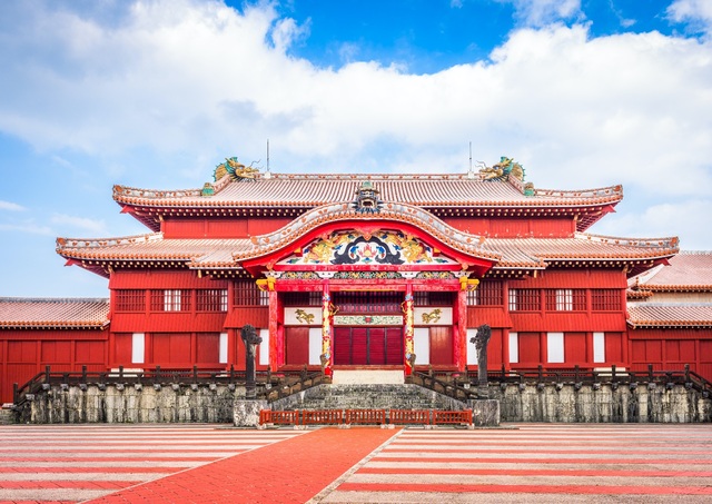 Kasteel Shuri, eiland Okinawa