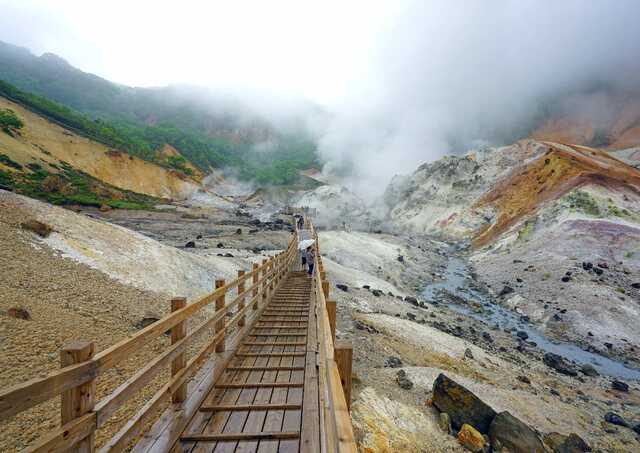 Hellevallei van Noboribetsu, Nationaal Park Shikotsu-Toya