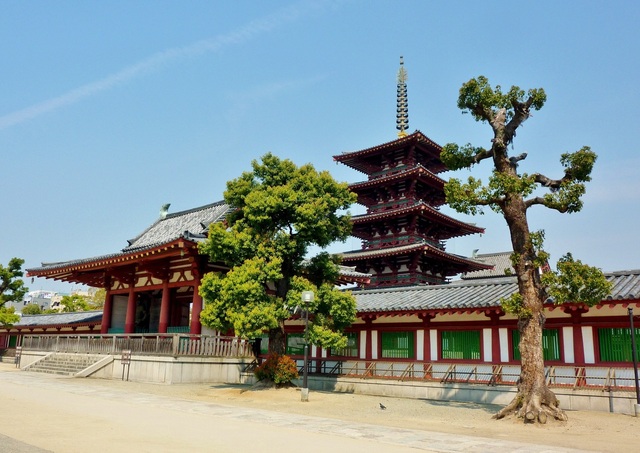Shitennō-ji Tempel, Osaka