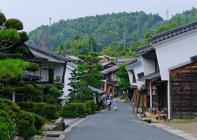 Oude stadswijk Tsumago-juku