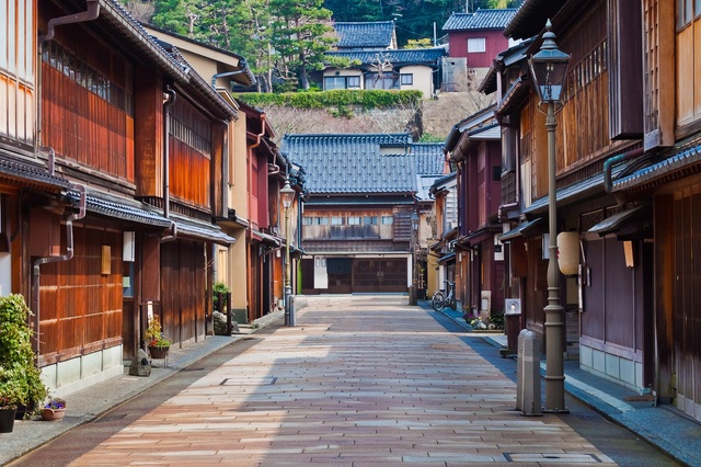 De wijk Higashi Chaya