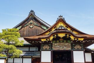 Hoofdpoort Kasteel Nijo, Kyoto 