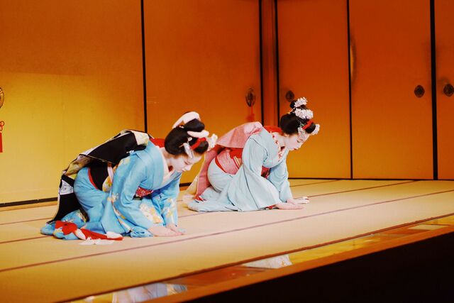 Maiko-dansvoorstelling 