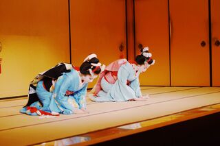 Maiko-dansvoorstelling 