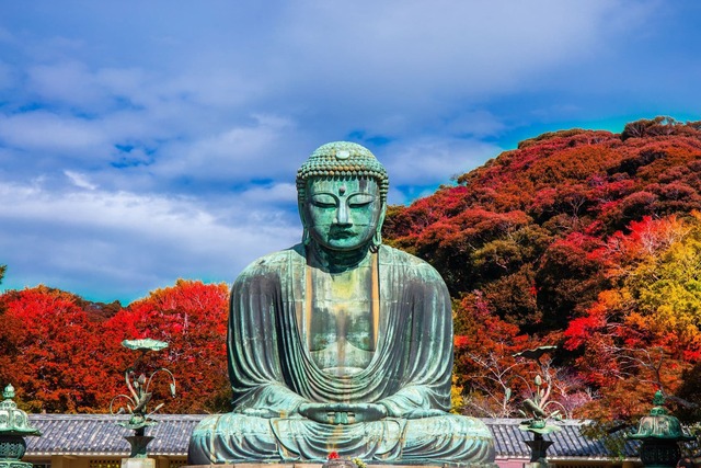 De Grote Boeddha van Kamakura 