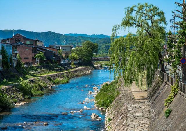 Zomerseizoen in Takayama