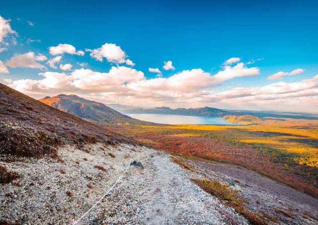 Herfst in Shikotsu-National Park