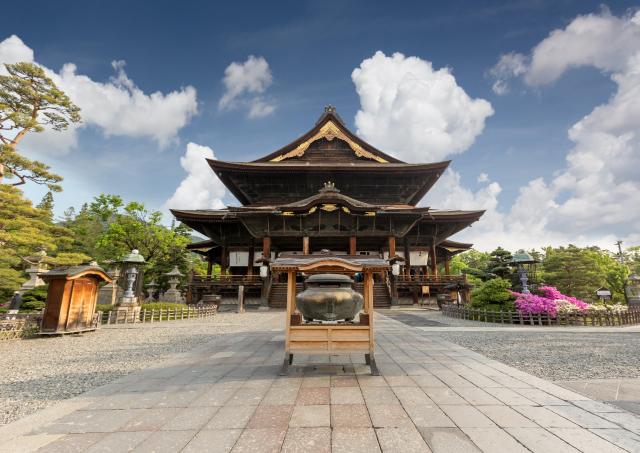 Zenkoji Tempel, Nagano