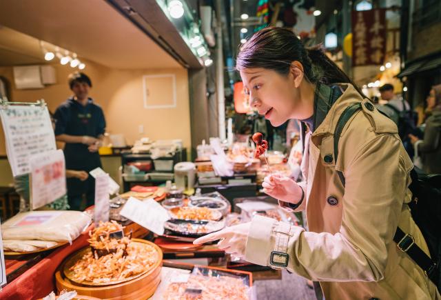 Nishiki-voedselmarkt, Kyoto