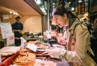 Nishiki-voedselmarkt, Kyoto